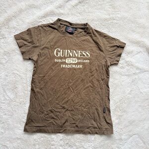 Y2K Guinness Graphic T‑Shirt Size 12–14 |Dublin Ireland Beer Tee| Vintage‑Style